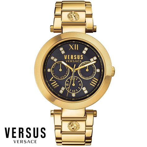 versus versace sh726 0016|versace leather watch.